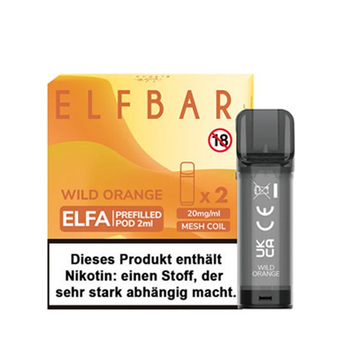 Elf Bar ELFA Pre-Filled E Liquid Pods - Nic Salt 2ml 20mg
