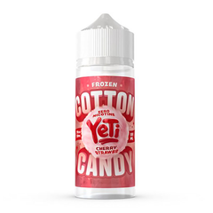 Cherry Strawbs 100ml Shortfill E-Liquid by YeTi Frozen Cotton Candy