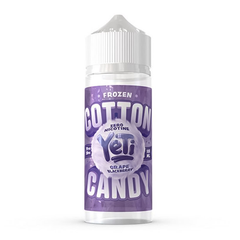 Grape Blackberry 100ml Shortfill E-Liquid by YeTi Frozen Cotton Candy