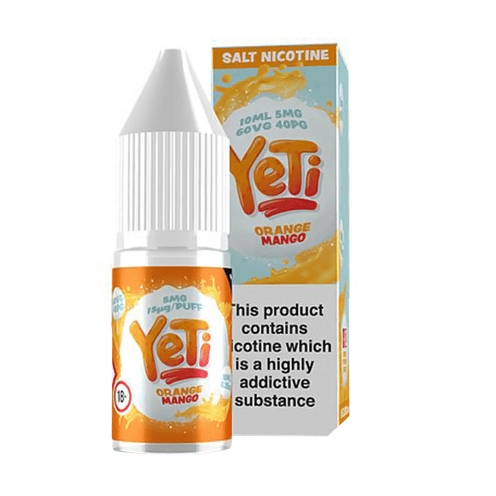 Orange Mango 10ml Nic Salt E-Liquid By YeTi
