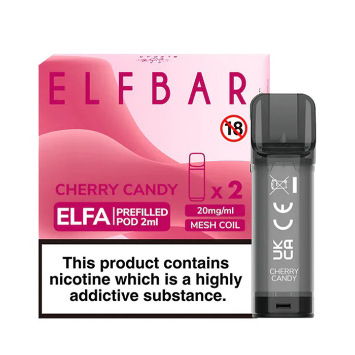 Elf Bar ELFA Pre-Filled E Liquid Pods - Nic Salt 2ml 20mg