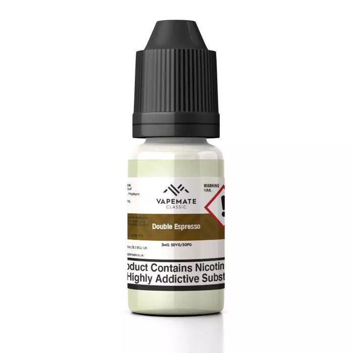 Double Espresso 10ml E-Liquid By Vapemate