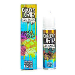 Mango Raspberry Ice Cream 50ml Shortfill E-Liquid By Double Drip