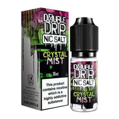 Crystal Mist 10ml Nic Salt E Liquid Double Drip