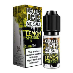 Lemon Sherbet 10ml Nic Salt E Liquid Double Drip