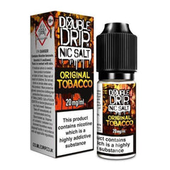 Original Tobacco 10ml Nic Salt E Liquid Double Drip