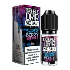 Super Berry Sherbet 10ml Nic Salt E Liquid Double Drip