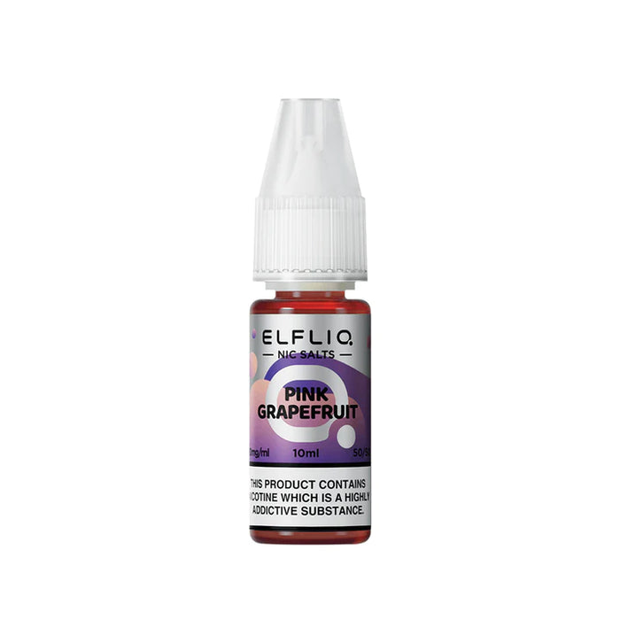 Pink Grapefruit 10ml Elfliq Nic Salt E-Liquid by Elf Bar