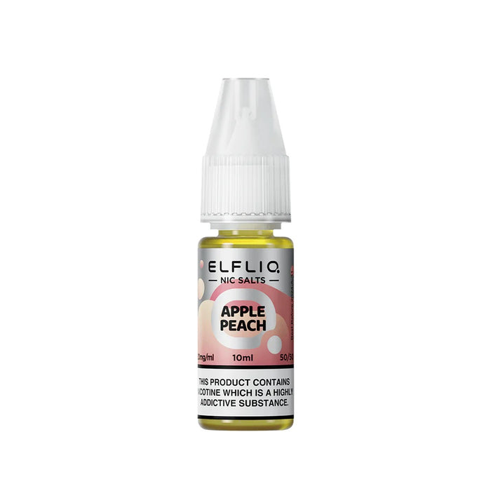 Apple Peach 10ml Elfliq Nic Salt E-Liquid by Elf Bar