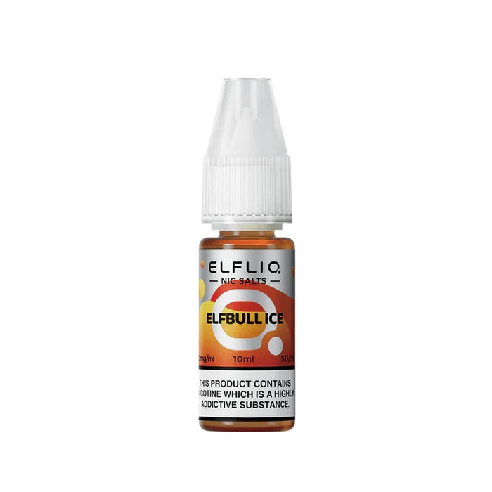 Elfbull Ice 10ml Elfliq Nic Salt E-Liquid by Elf Bar