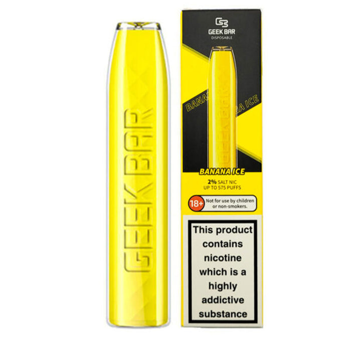 Geek Bar 575+ Puffs Disposable 20mg Nic Salt Vape Pod Device