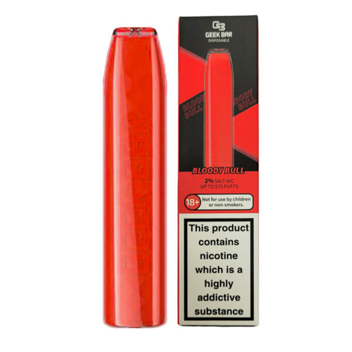Geek Bar 575+ Puffs Disposable 20mg Nic Salt Vape Pod Device