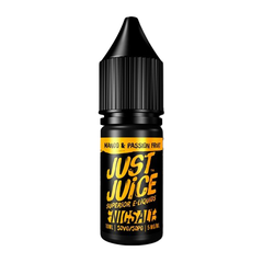 Mango & Passion Fruit 10ml Nic Salt E-Liquid by Just Juice