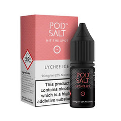 Lychee Ice 10ml Nicotine Salt E-Liquid by Core Pod Salt