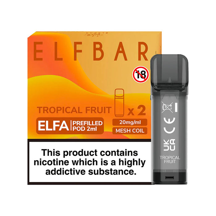 Elf Bar ELFA Pre-Filled E Liquid Pods - Nic Salt 2ml 20mg