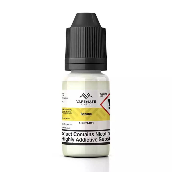 Banana 10ml E-Liquid By Vapemate