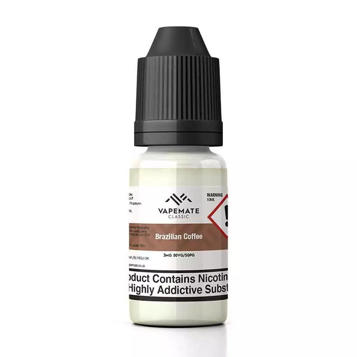 Brazilian Coffee 10ml E-Liquid By Vapemate
