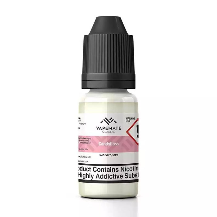 Candyfloss 10ml E-Liquid By Vapemate