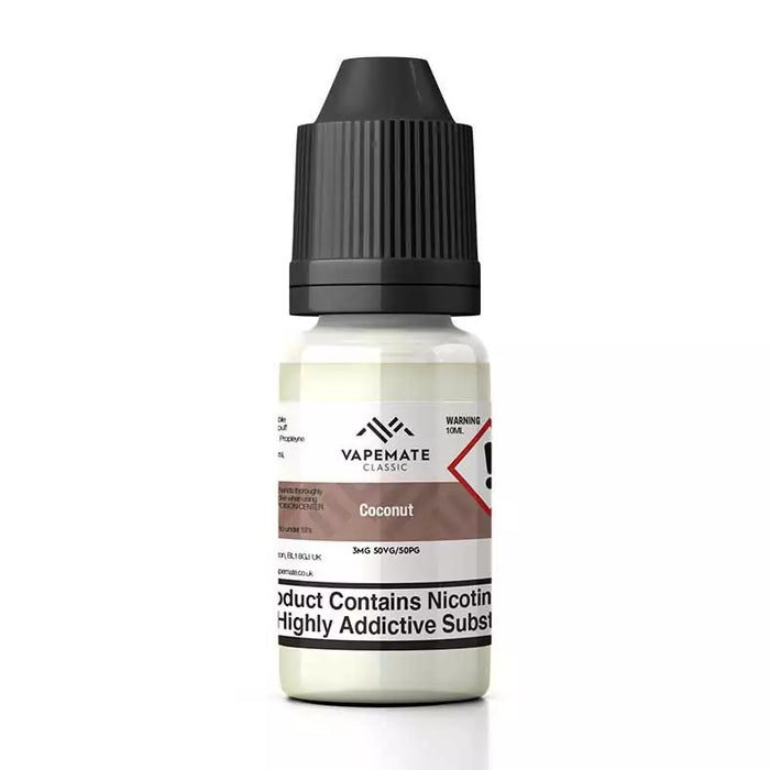 Coconut 10ml E-Liquid By Vapemate
