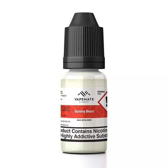 Gummy Bears 10ml E-Liquid By Vapemate