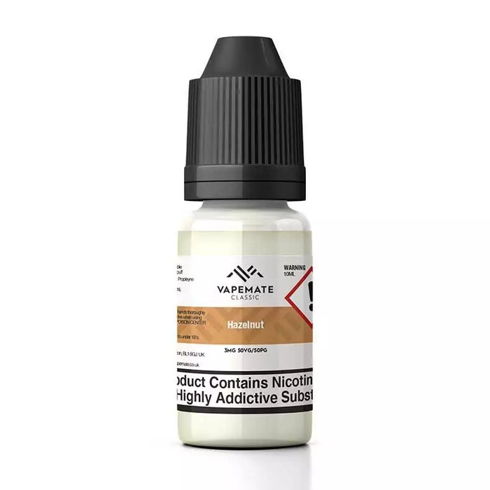 Hazelnut 10ml E-Liquid By Vapemate