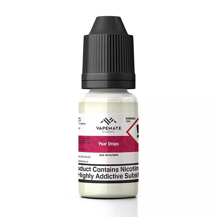 Pear Drops 10ml E-Liquid By Vapemate