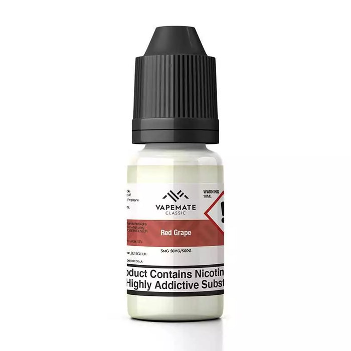 Red Grape 10ml E-Liquid By Vapemate