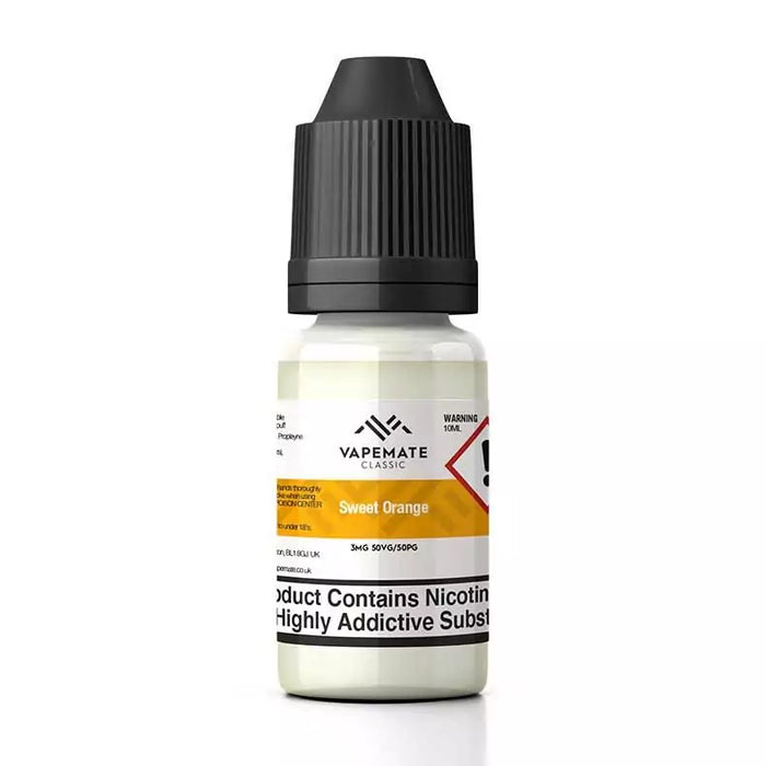 Sweet Orange 10ml E-Liquid By Vapemate