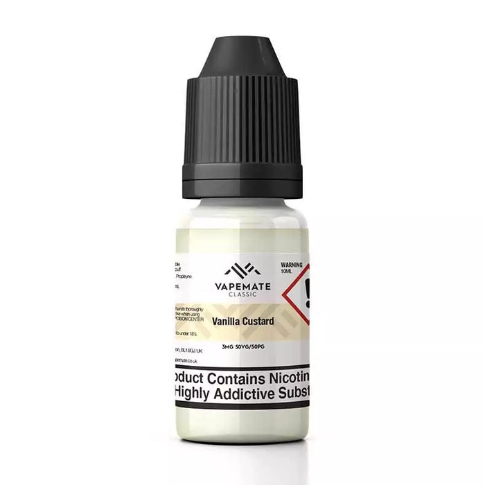 Vanilla Custard 10ml E-Liquid By Vapemate